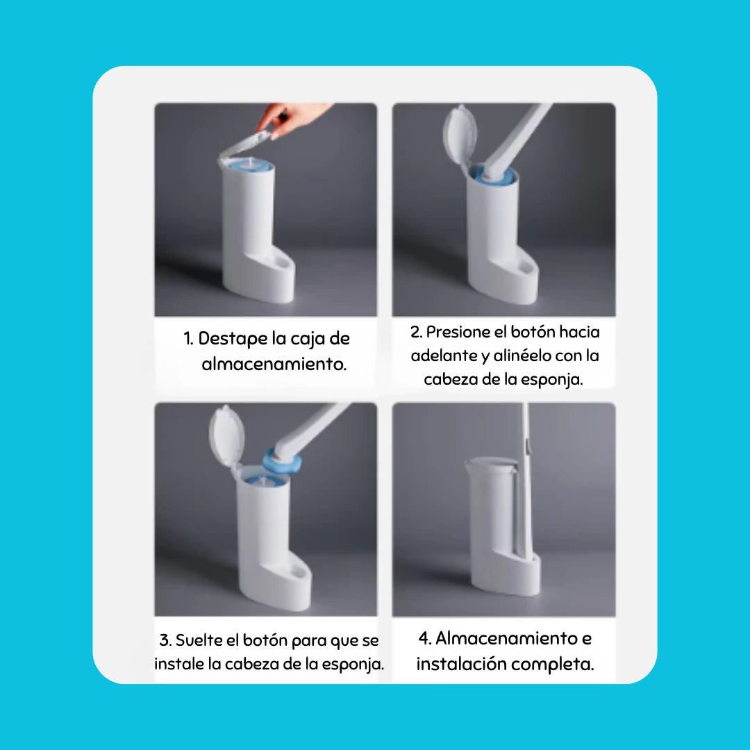 Juego de cepillo para inodoro