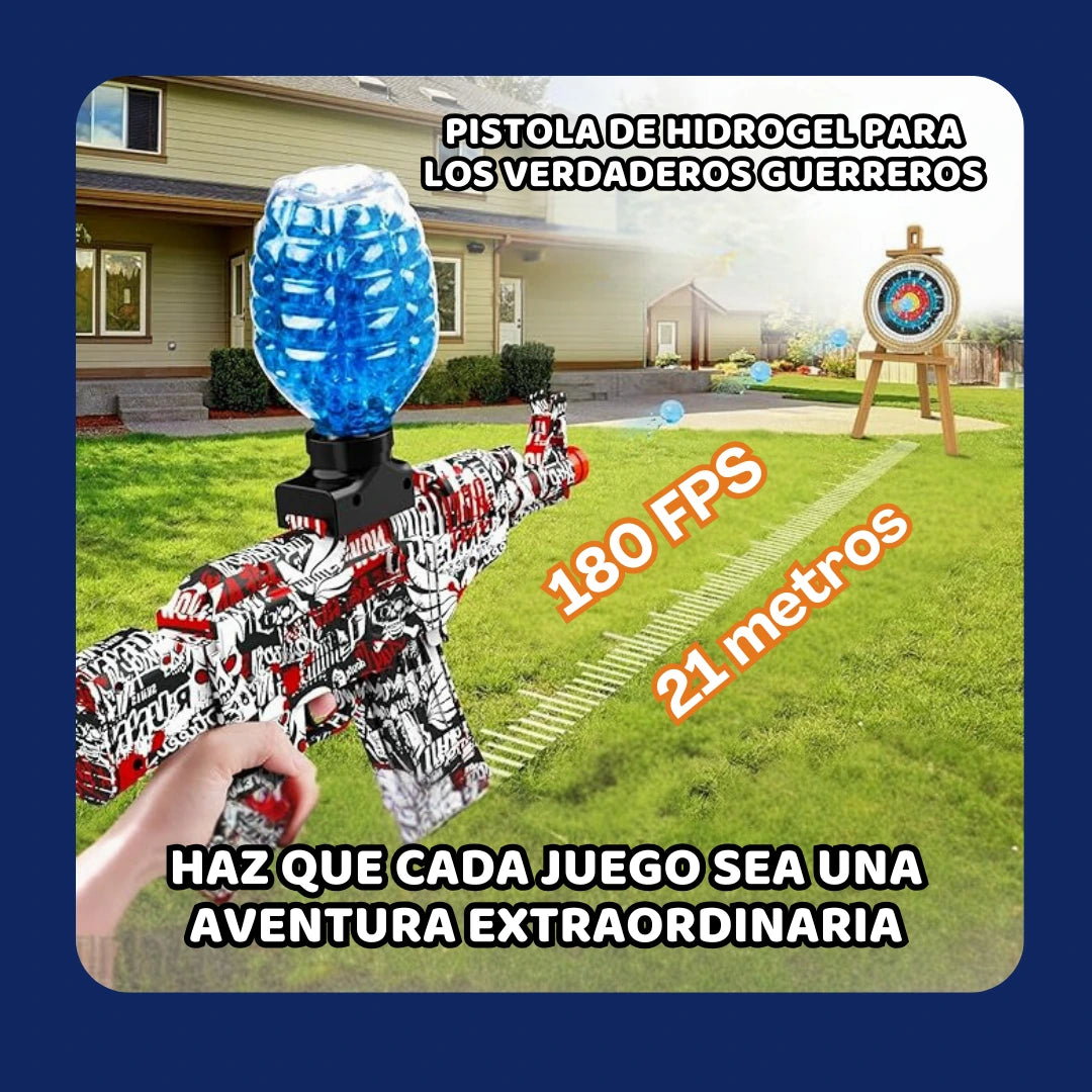 Pistola Hidrogel Automatica Recargable