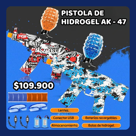Pistola Hidrogel Automatica Recargable