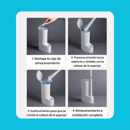 Juego de cepillo para inodoro
